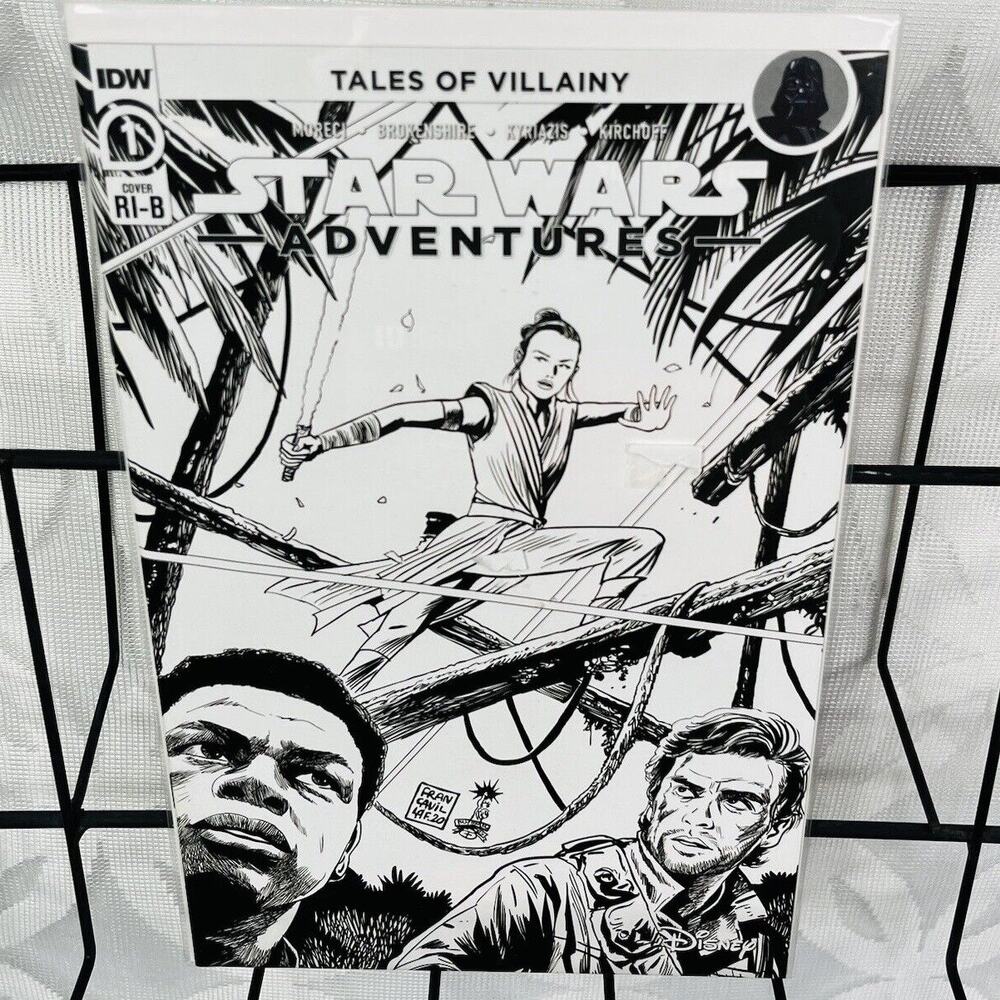 STAR WARS ADVENTURES Tales of Villainy #1 RI-B 1:25 Francavilla Variant IDW 2020